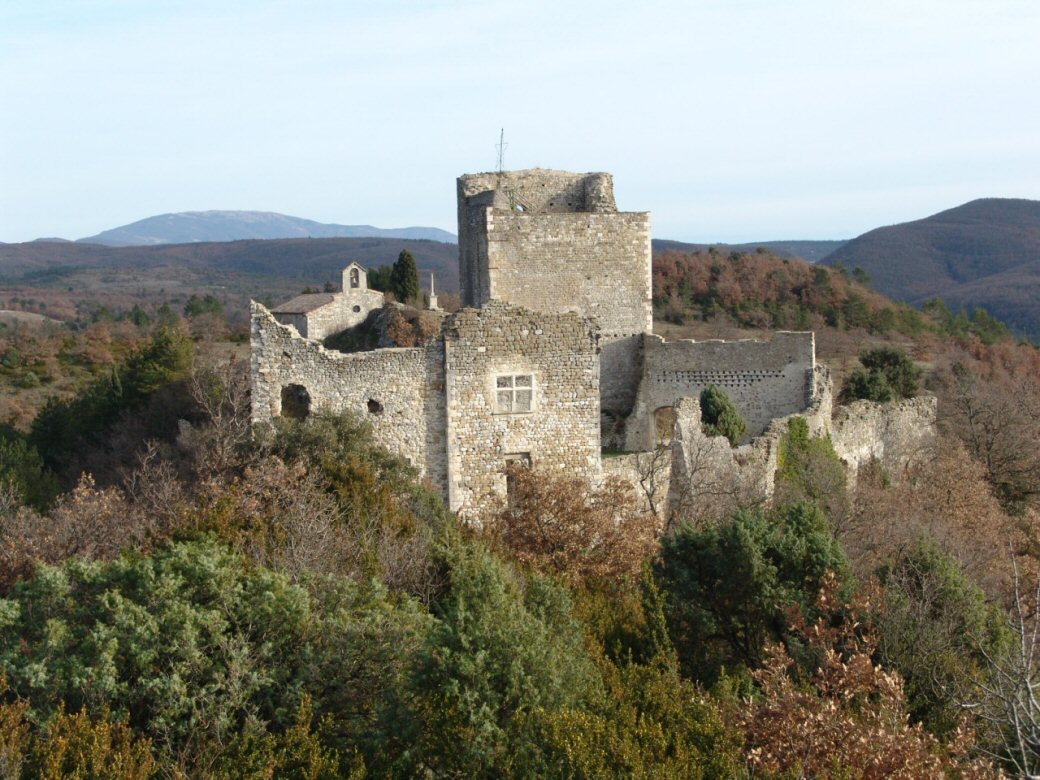 chateau de Rochefort en Valdaine, ouvert